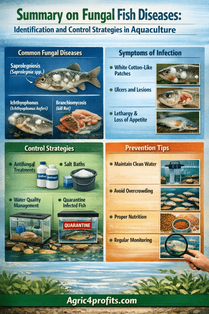 Fungal Fish Diseases: Identification and Control Strategies in ...