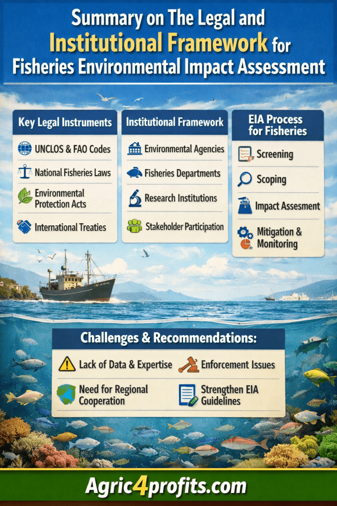 The Legal and Institutional Framework for Fisheries Environmental ...