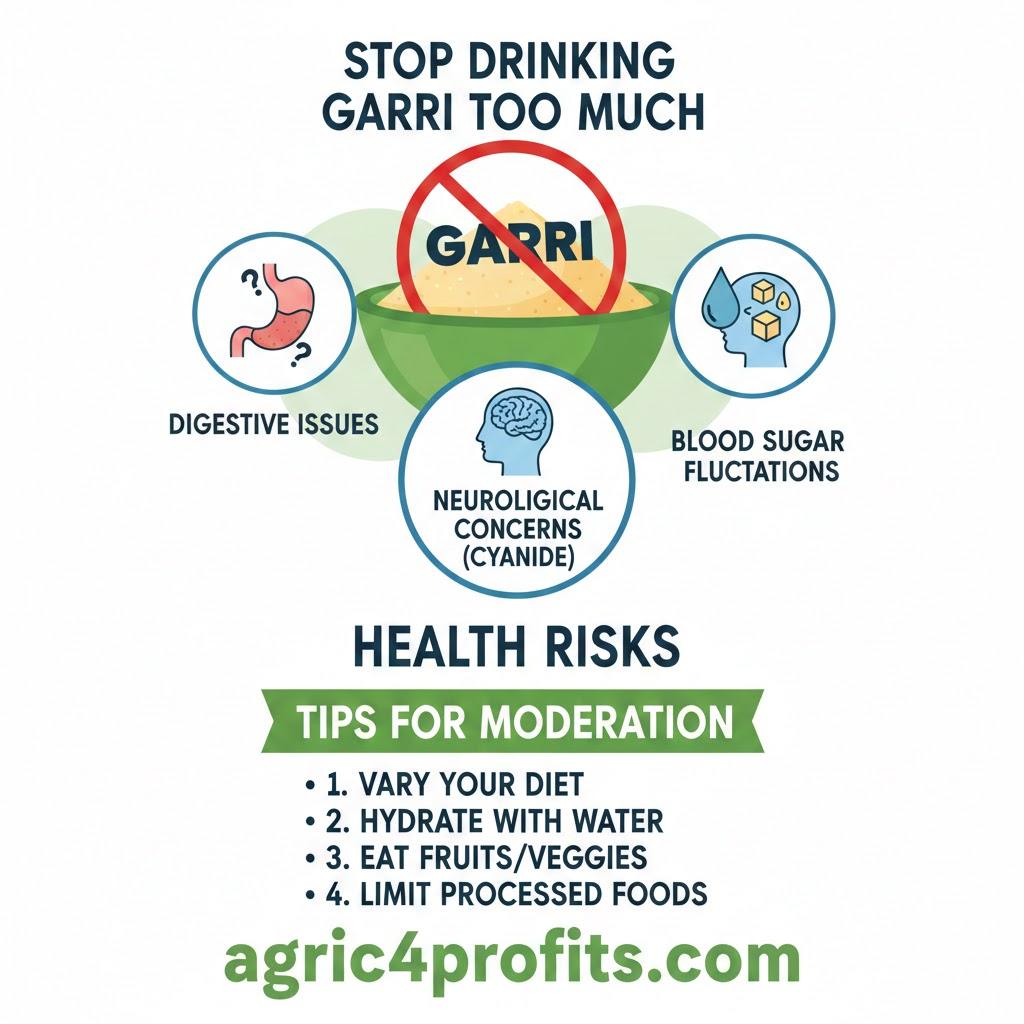 Vous Mieux d'Arrêter de Boire Garri trop à partir d'aujourd'Hui! Pourquoi?