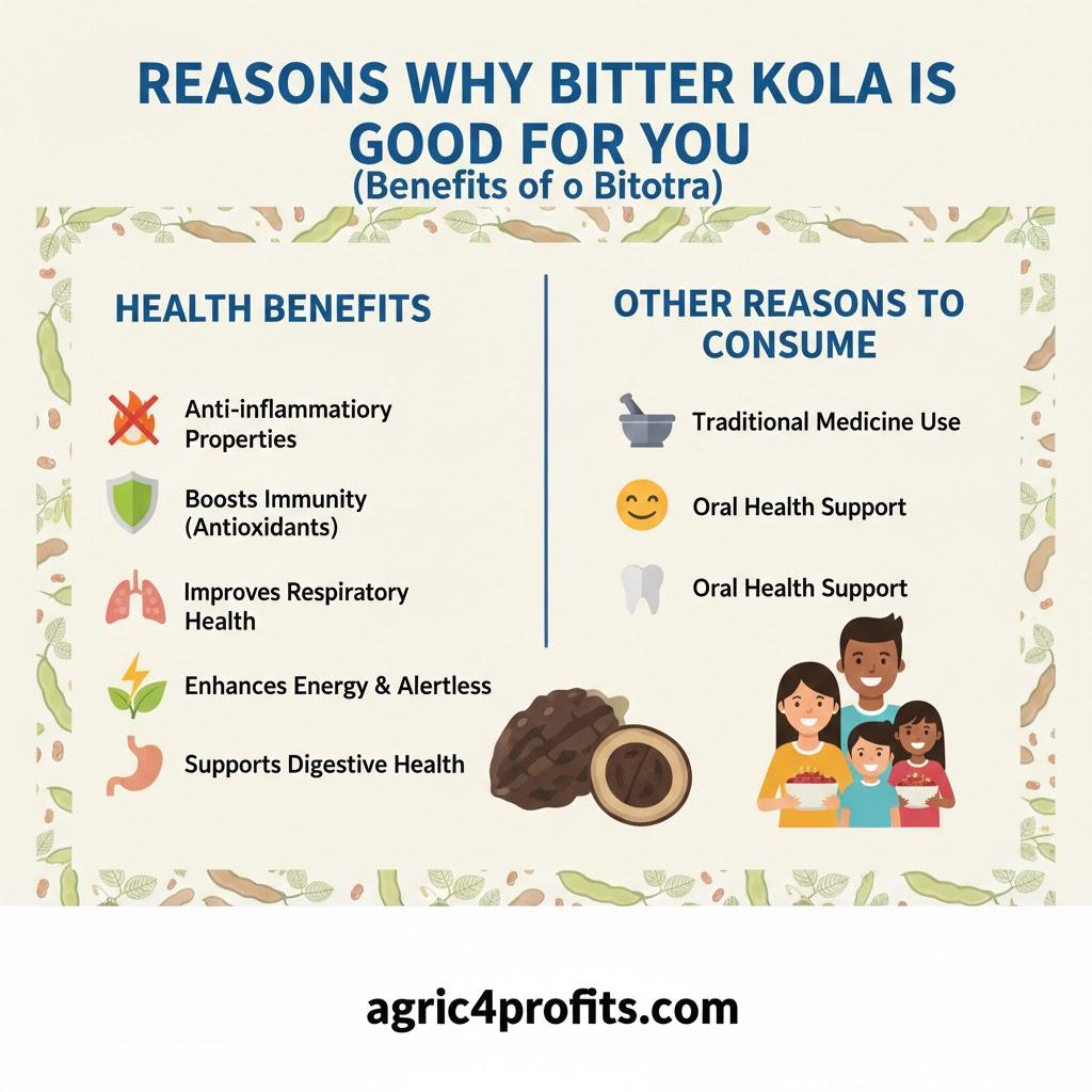 Reasons why Bitter Kola is good for you (Benefits of Bitter Kola)