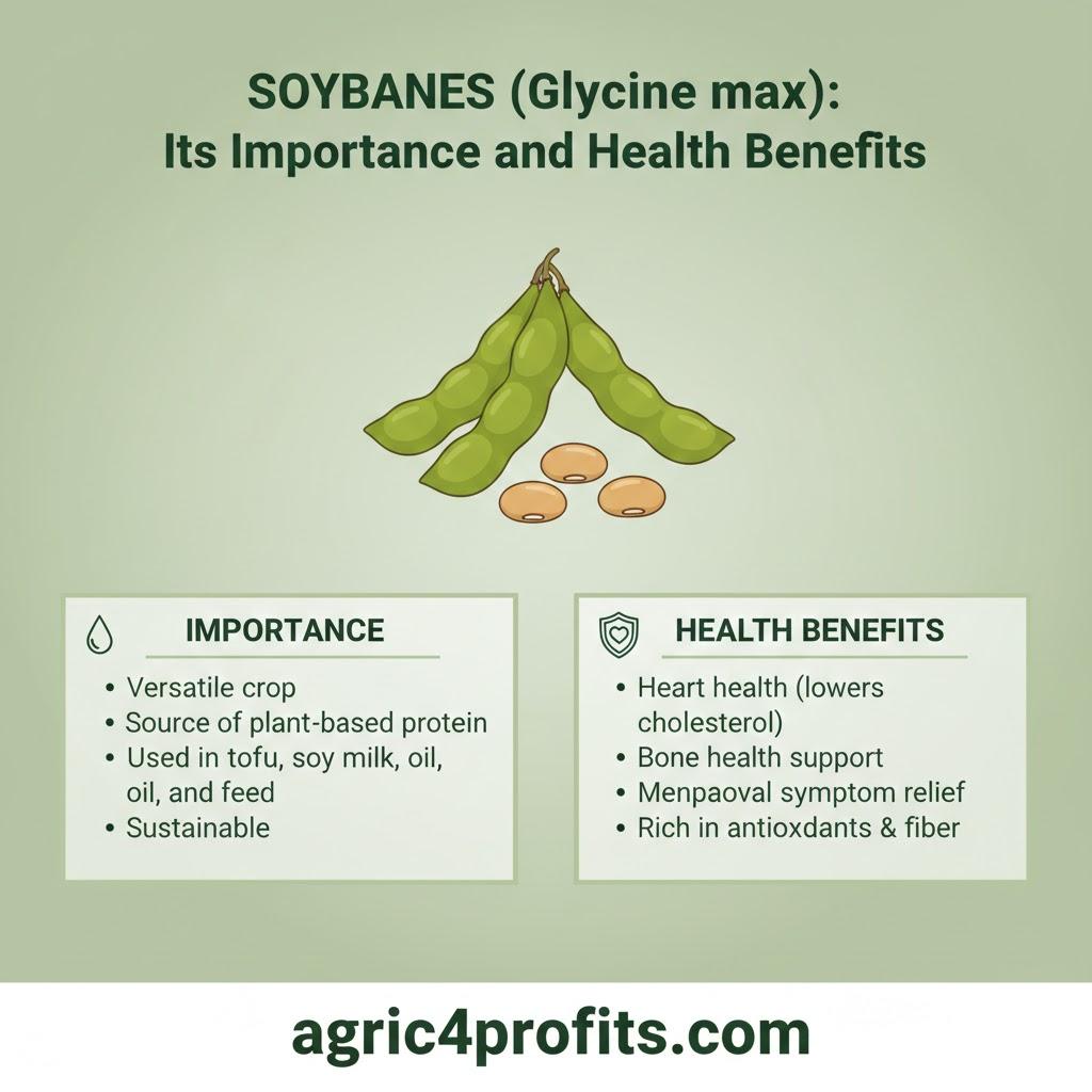 Le soja: Ils de l'Importance et les Avantages pour la Santé