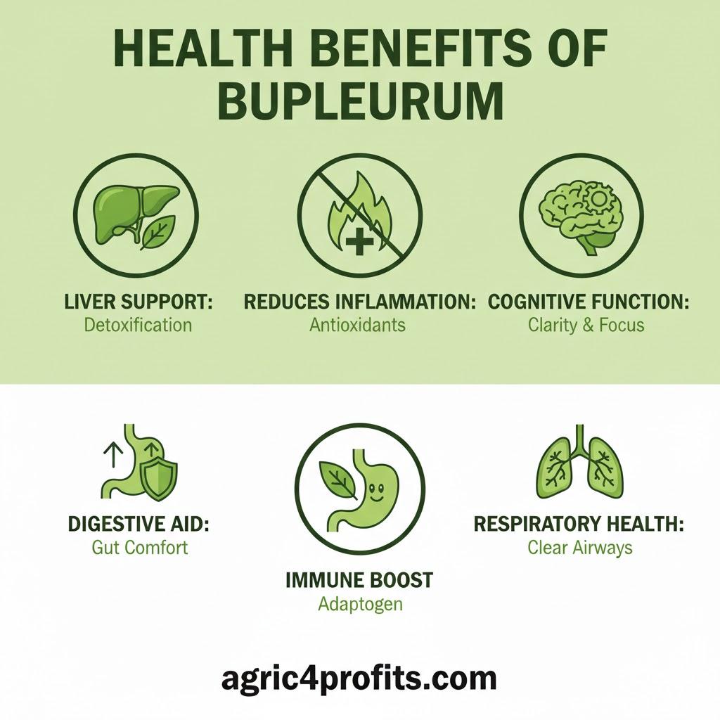 Raisons pour lesquelles Bupleurum est bon pour votre Santé
