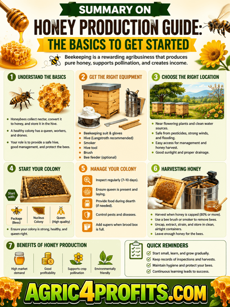 La Production de miel Guide: Les Bases pour commencer