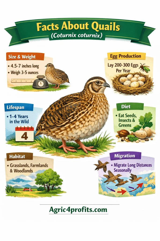 Facts About Quails (Coturnix coturnix) You Should Be Aware Of