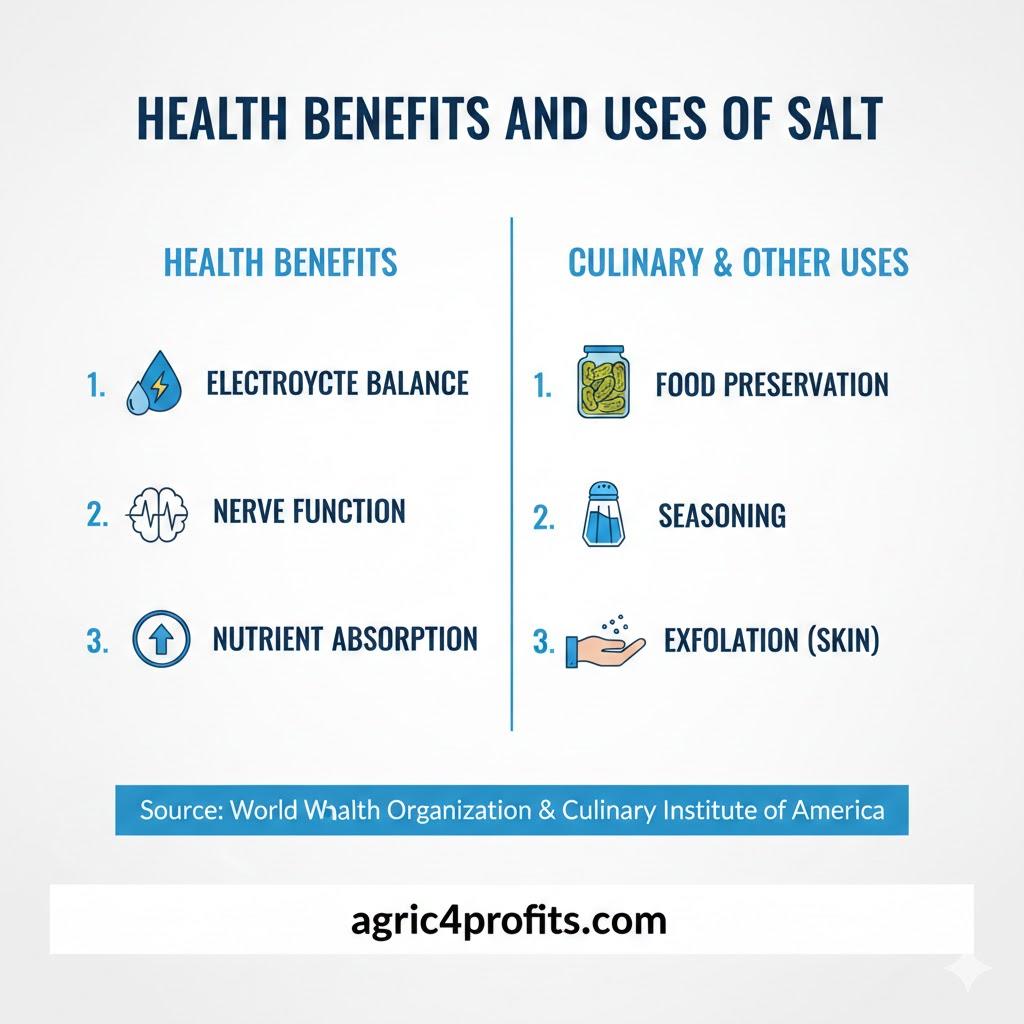 Health Benefits and Uses of Salt