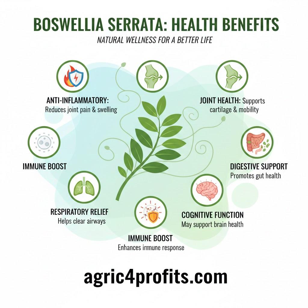 Raisons de Boswellia Serrata est bon pour votre santé