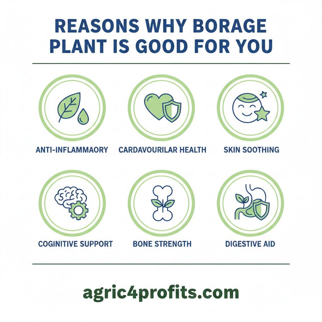 Raisons pourquoi l'huile de Bourrache plante est bonne pour vous