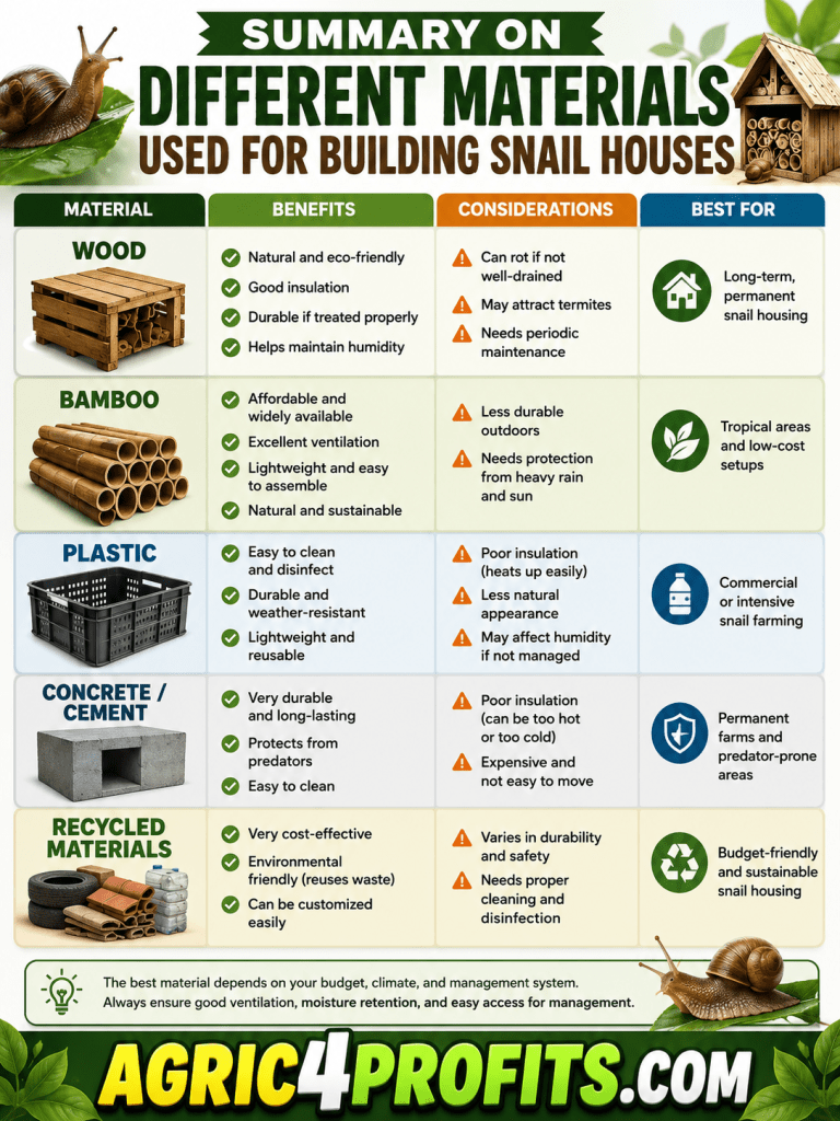 Les différents Matériaux utilisés pour la construction de Maisons Escargot