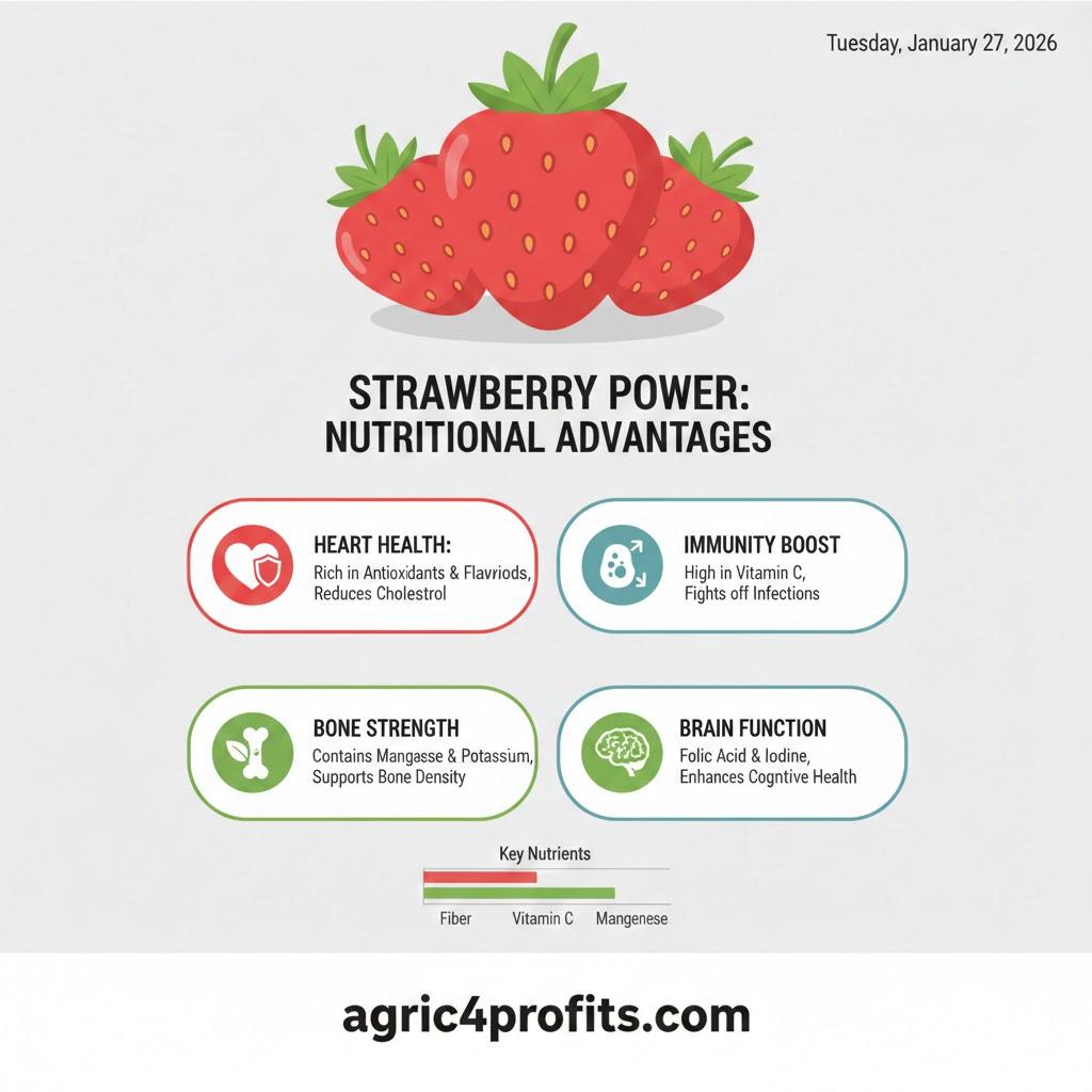 Fraises et ils Avantages Nutritionnels