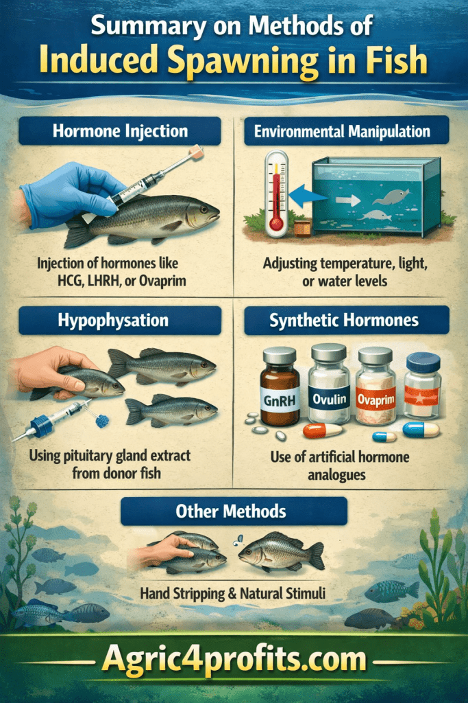 Methods of Induced Spawning In Fish - Agric4Profits