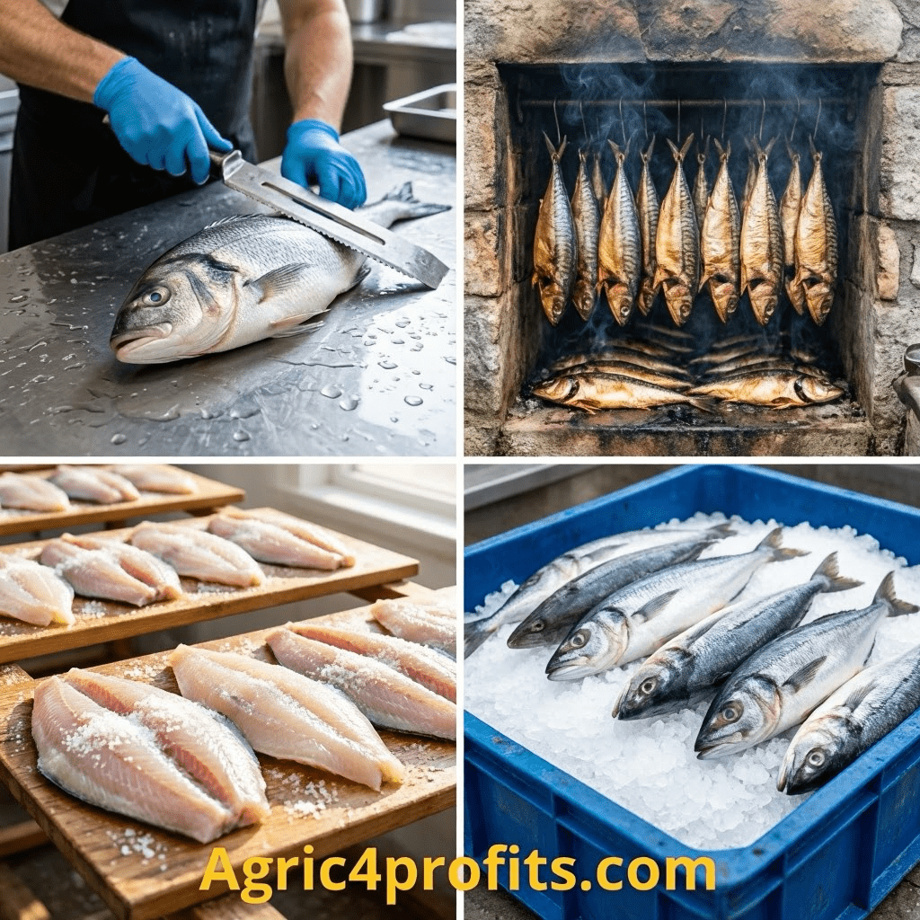 The Different Proper Fish Processing Methods - Agric4Profits