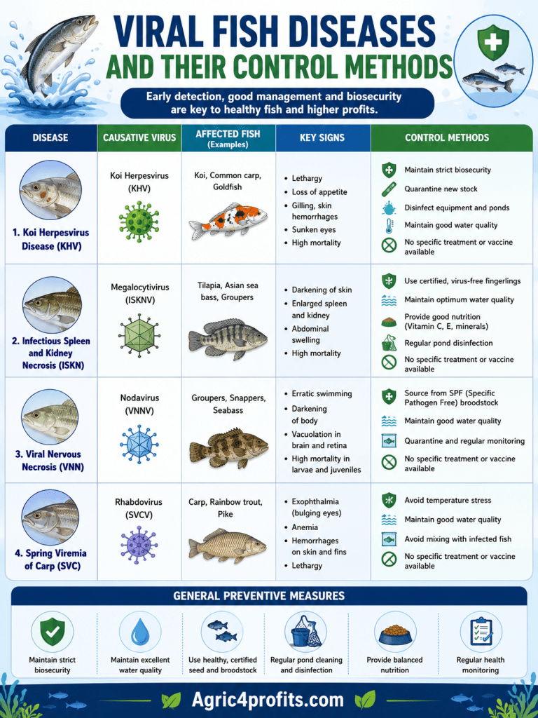 Fish Wather Control Viral Fish Diseases and Their Control Methods - Agric4Profits