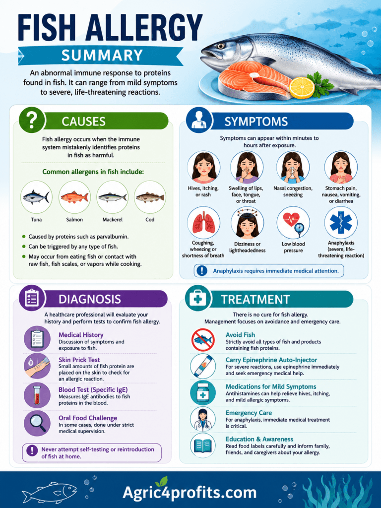 Fish Allergy: Causes, Symptoms, Diagnosis and Treatment of Fish Allergy ...