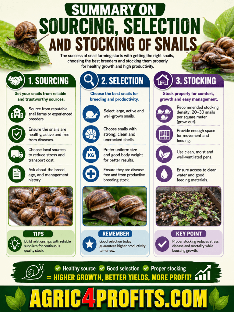 Recommandé Méthodes de Sélection des Escargots Reproducteurs