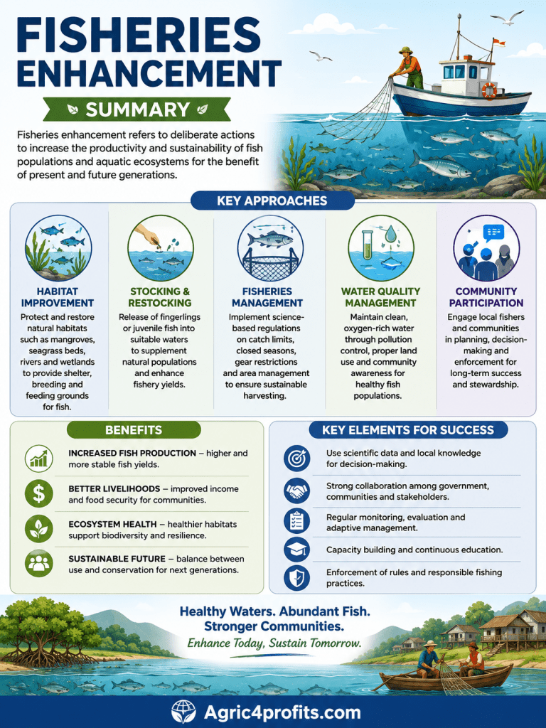 Fisheries Enhancement: Forms, Constraints and Reasons