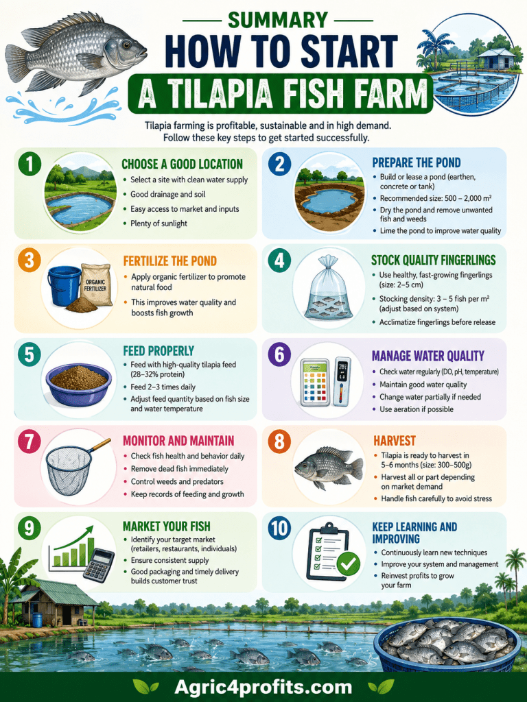 How to Start Tilapia Fish Farming for High Performance