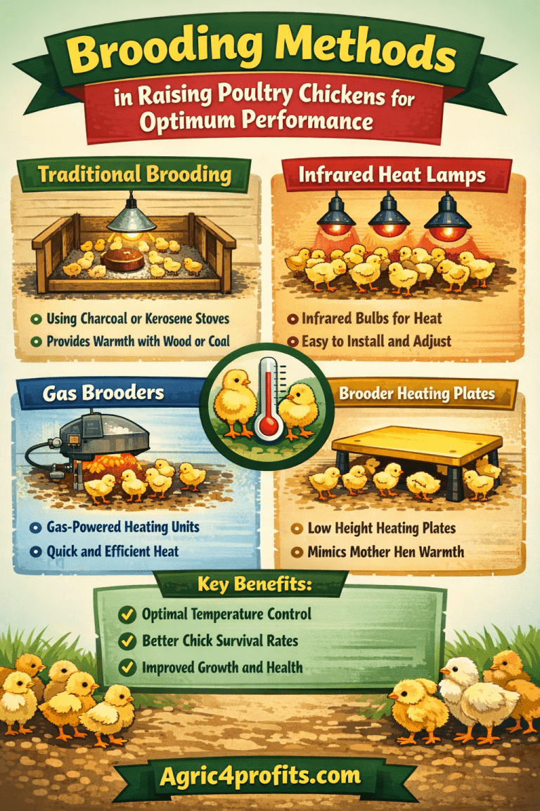 Good Temp Brooding Example Brooding Methods in Raising Poultry Chickens for Optimum Performance ...
