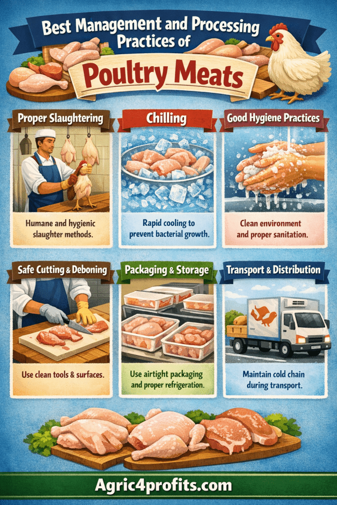 Meilleure Gestion et les Pratiques de Traitement de la Viande de Volaille
