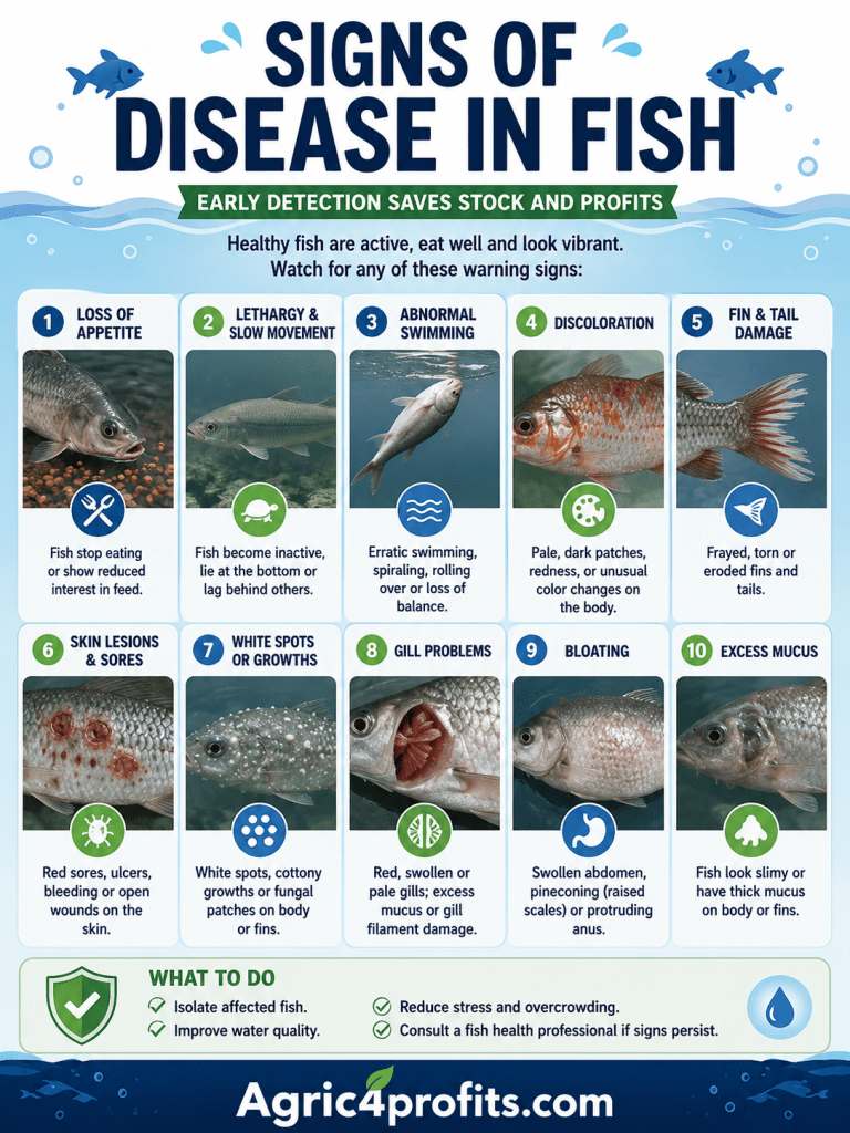 How Does a Farmer Know His Fish Is Diseased? - Agric4Profits