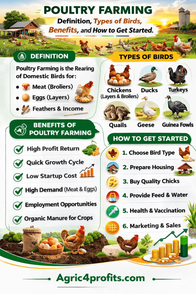 Poultry Farming: Definition, Types of Birds, Benefits, and How to Get ...