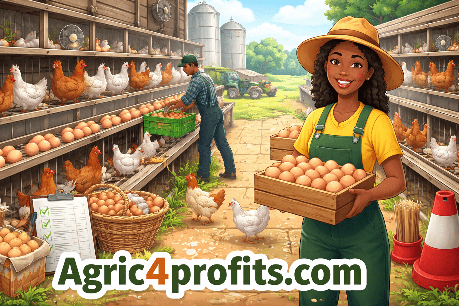 Complete Layer Chicken Farming Guide for Egg Production - Agric4Profits
