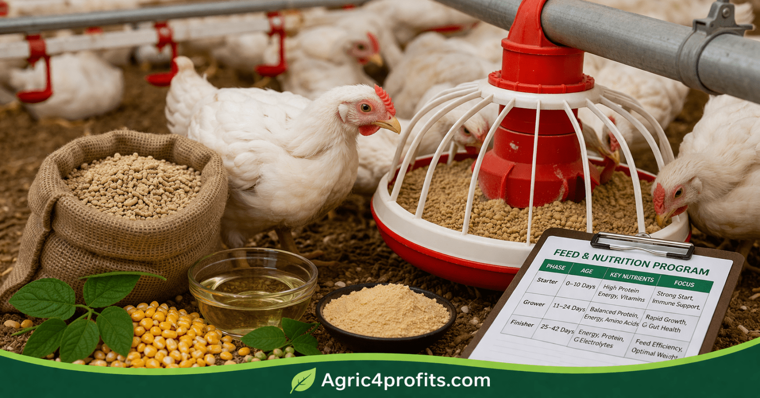 Complete Broiler Chicken Farming Guide for Meat Production - Agric4Profits