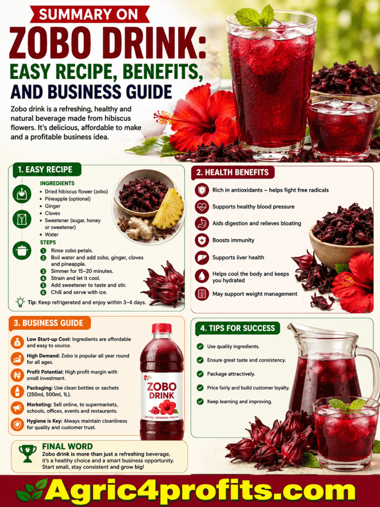 Zobo Drink: Easy Recipe, Benefits, and Business Guide