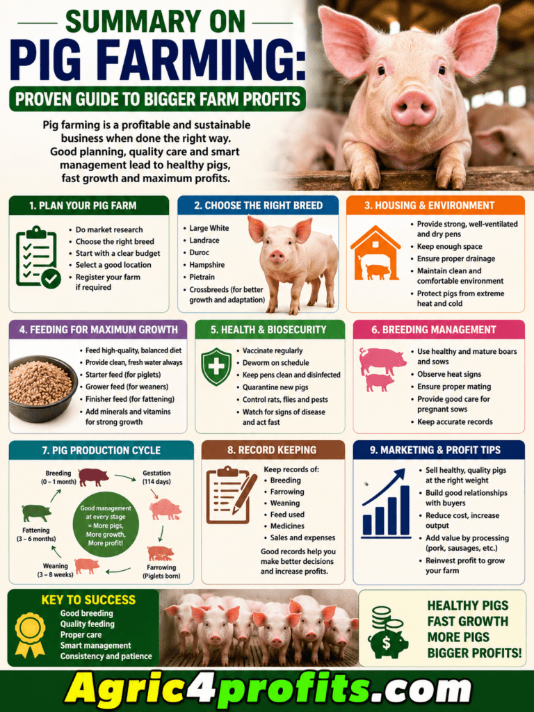 Complete Pig Farming Guide for Profitable Pork Production