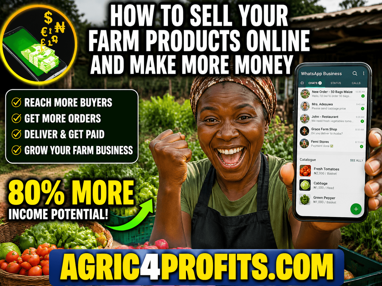 How to Sell Your Farm Products Online and Make More Money
