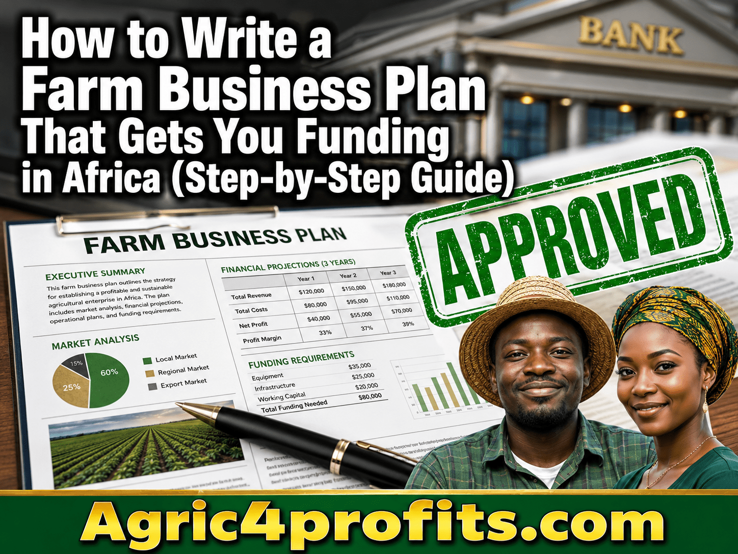 How to Write a Farm Business Plan That Gets You Funding in Africa (Step-by-Step Guide)
