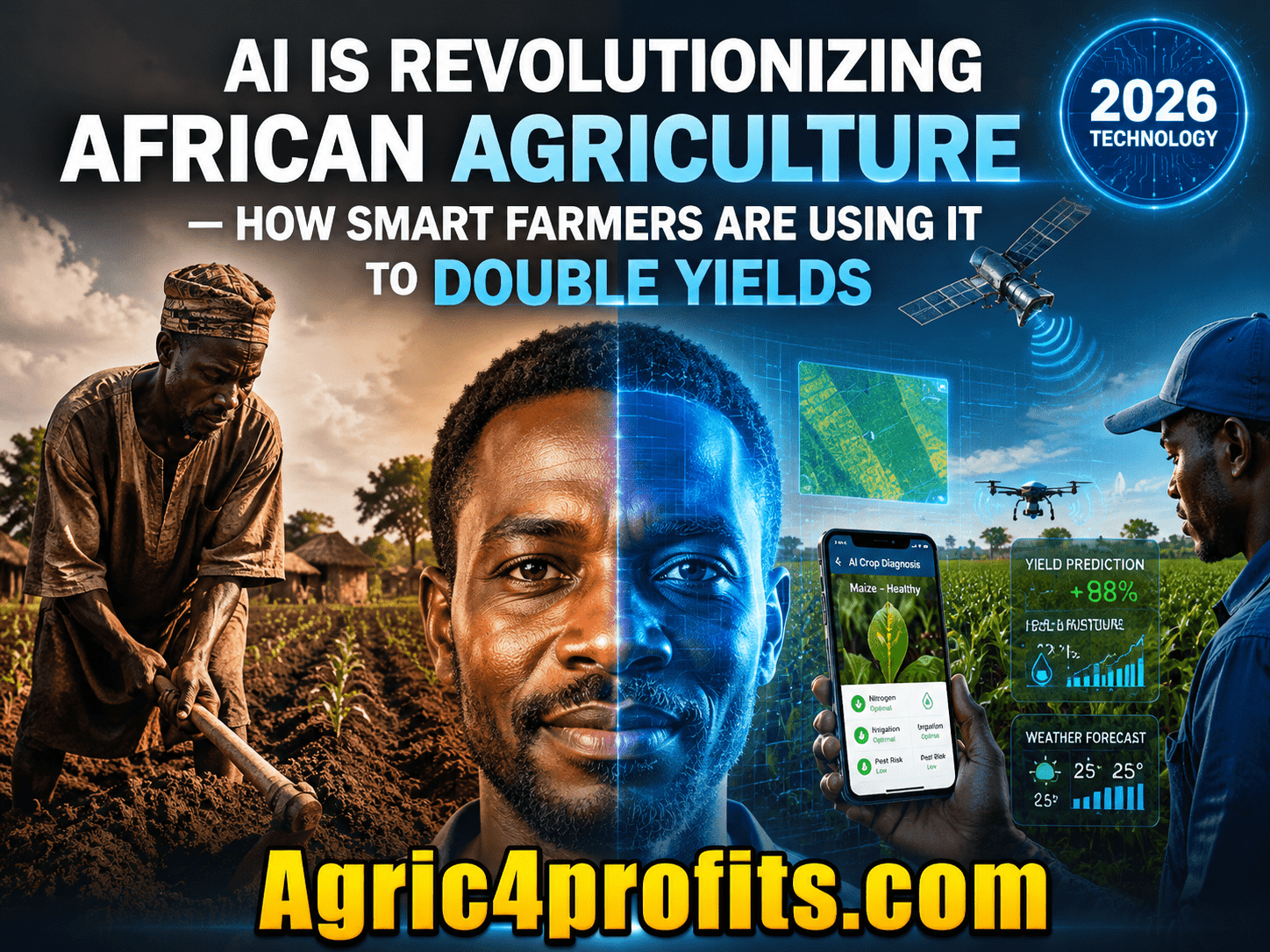 AI is Revolutionizing African Agriculture — How Smart Farmers Are Using It to Double Yields