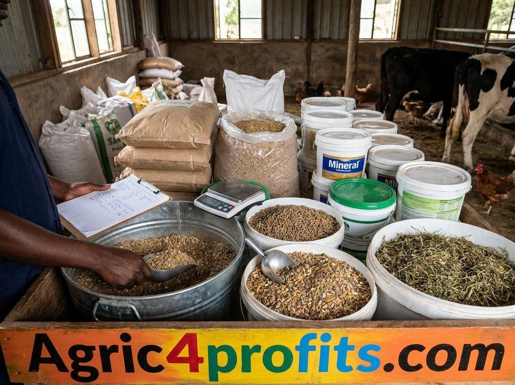 How to Make Low-Cost Feed Formulation for Poultry and Pigs